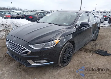 2017 Ford Fusion Titanium from USA, damaged, VIN 3FA6P0K96HR401622